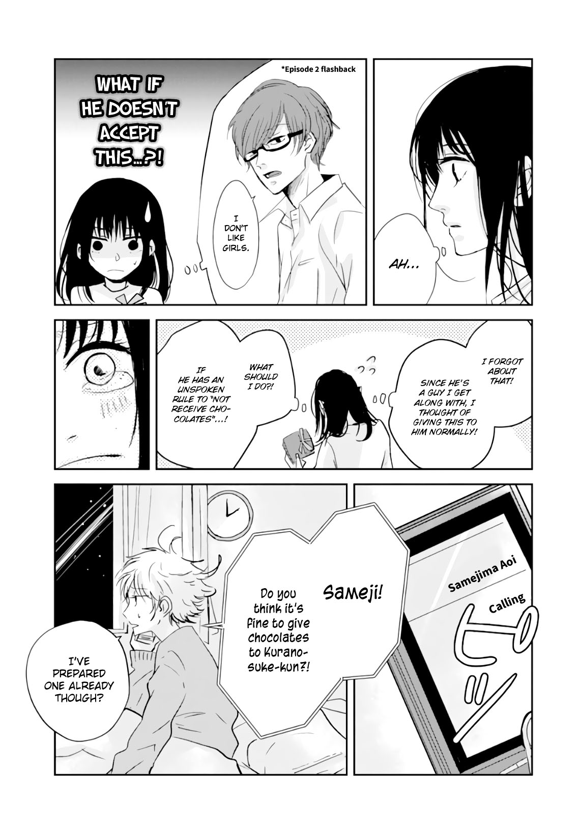 10th -You and I Fell in Love With the Same Person.- Chapter 8.5 page 30 - Chapter 8.5: Regular Meeting
