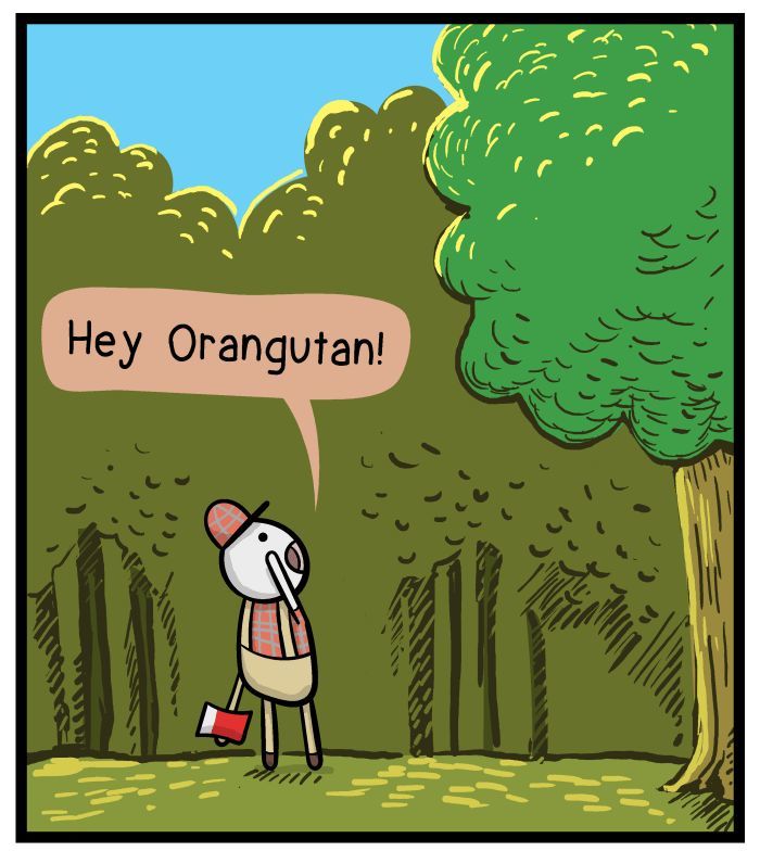 1111 Animals Chapter 14 page 2 - Chapter 14 : Hey Orangutan