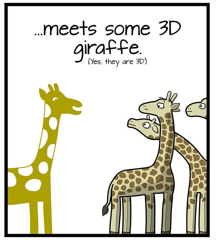 1111 Animals Chapter 9 page 3 - Chapter 9 : 2D giraffe