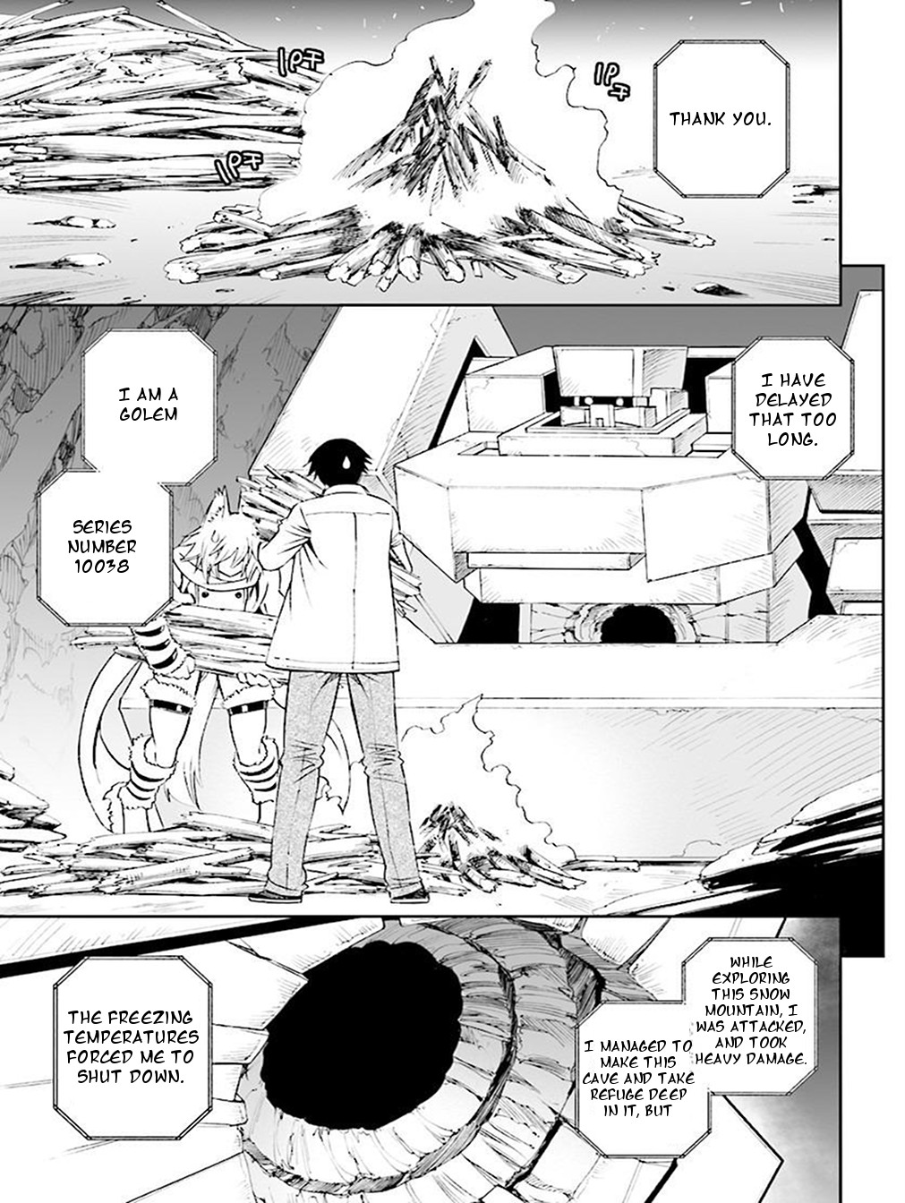 12 Beast Chapter 22 page 9 - Chapter 22: The Cave's Golem