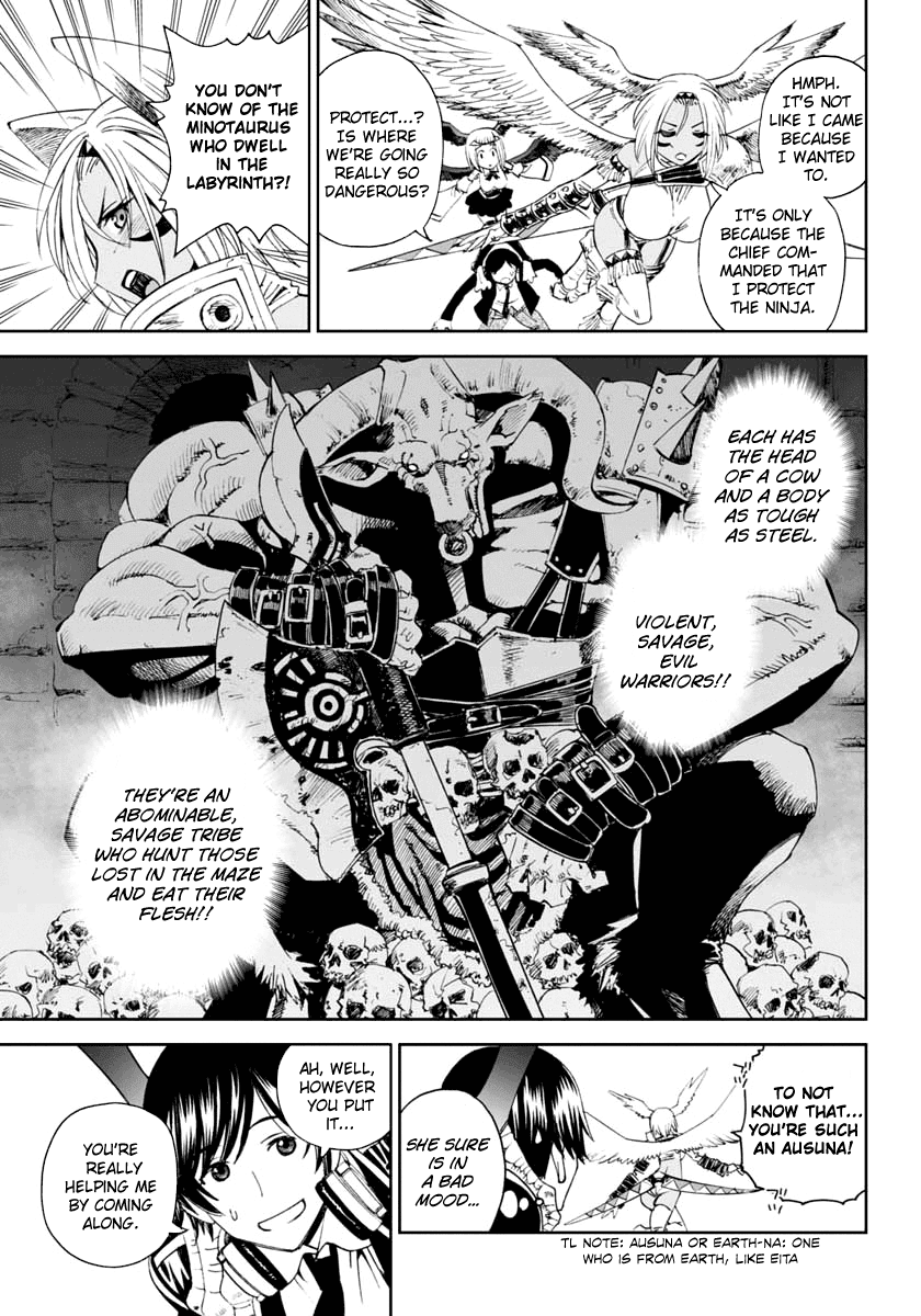 12 Beast Chapter 5 page 5 - Chapter 5: The Minotaurus of the Underground Labyrinth