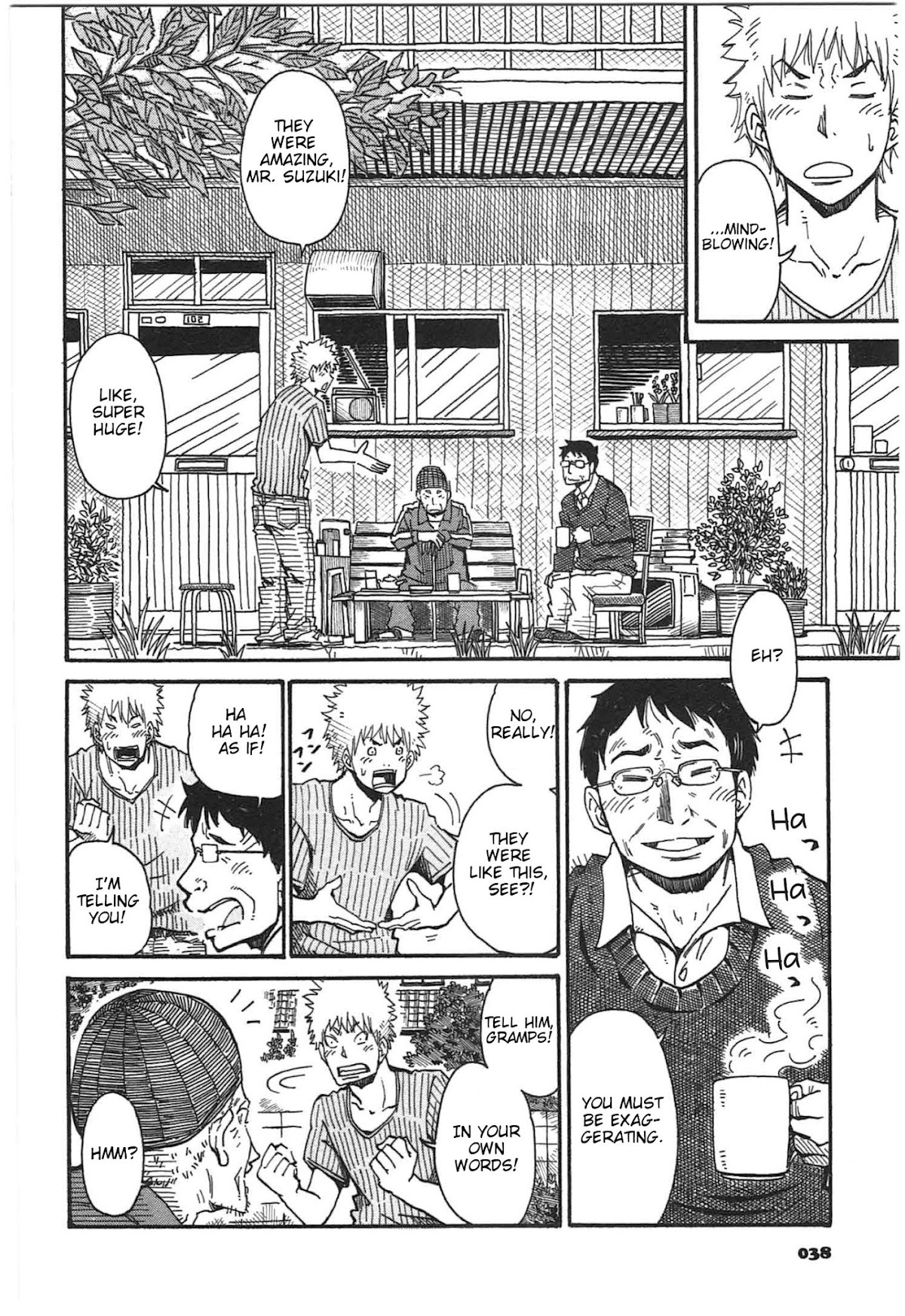 12 Renkyuu Chapter 3 page 4 - Chapter 3: The Food Chain of Tanaka Apartments