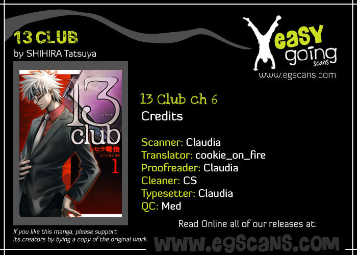 13 Club Chapter 6 page 1 - Chapter 6: Investigation -Act 4-