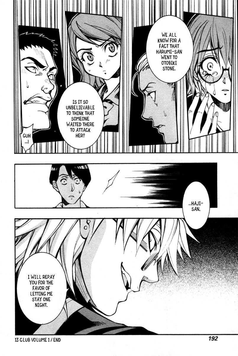 13 Club Chapter 6 page 29 - Chapter 6: Investigation -Act 4-