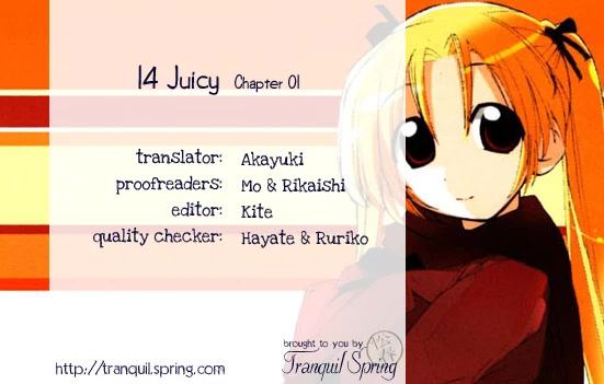 14 Juicy Chapter 1 page 1 - Chapter 1