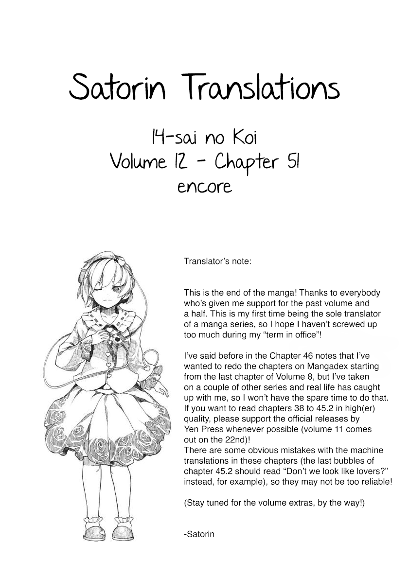 14 Sai No Koi Chapter 51 page 15 - Chapter 51: Encore [END]