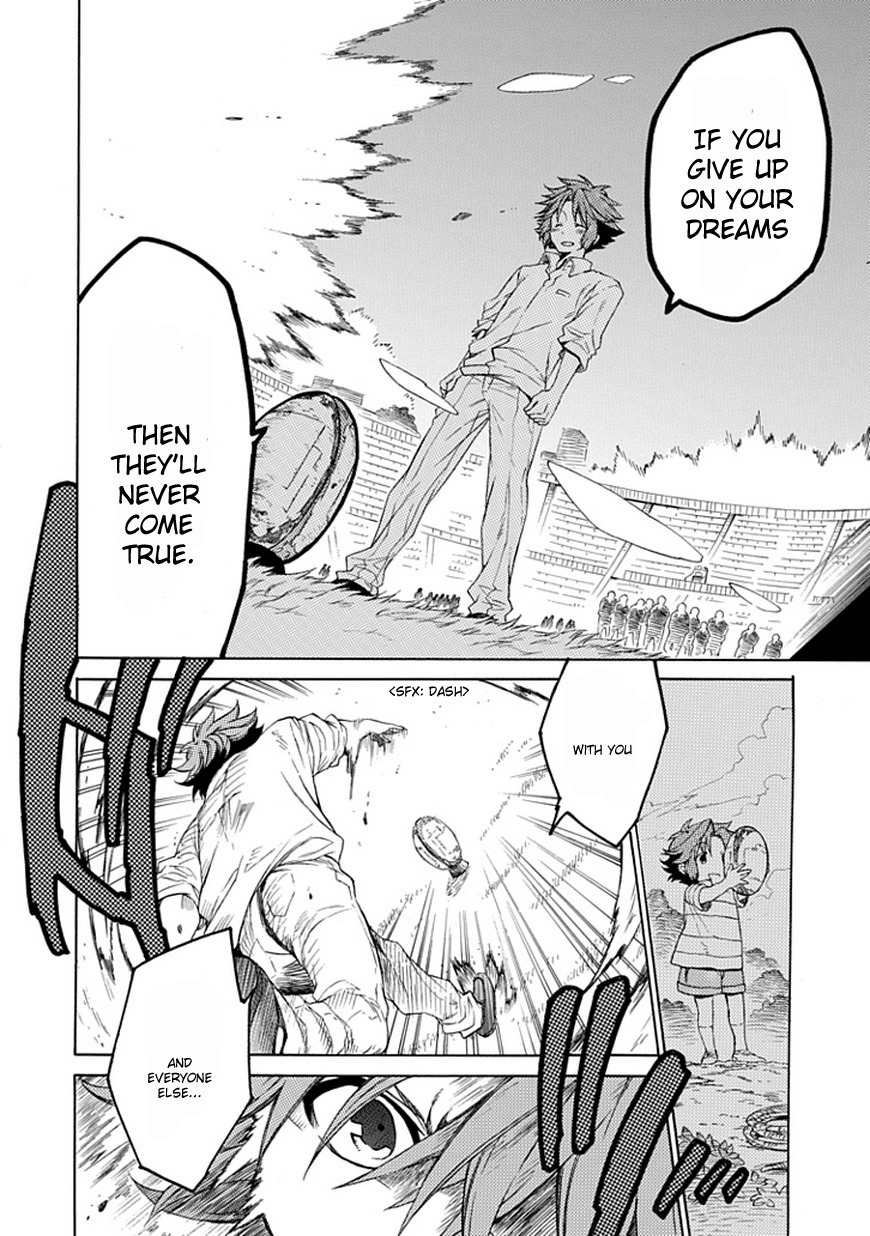 15: Meisetsu Kougyou Koukou Rugby Bu Chapter 14 page 26 - Chapter 14: The most important thing to me