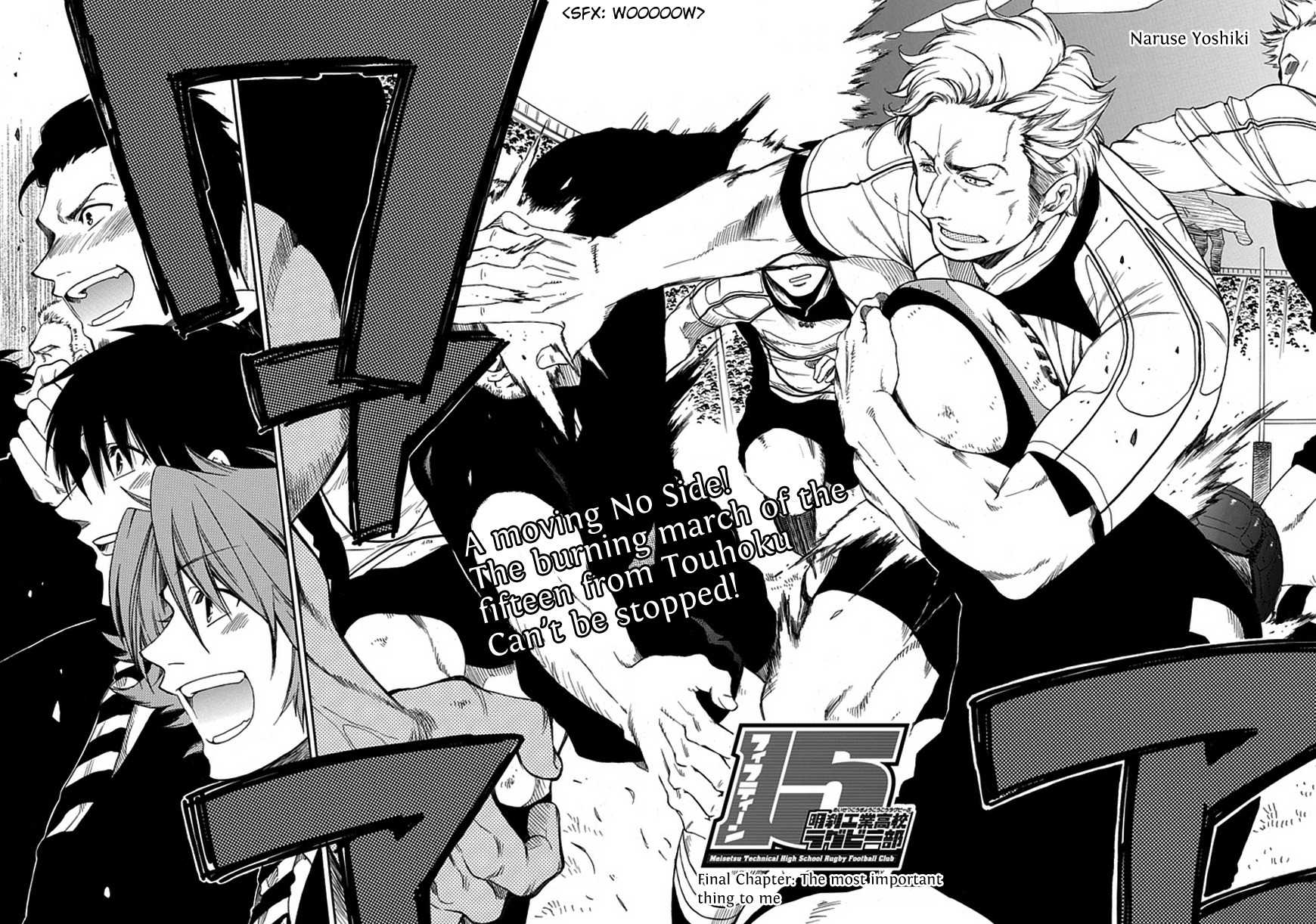 15: Meisetsu Kougyou Koukou Rugby Bu Chapter 14 page 6 - Chapter 14: The most important thing to me