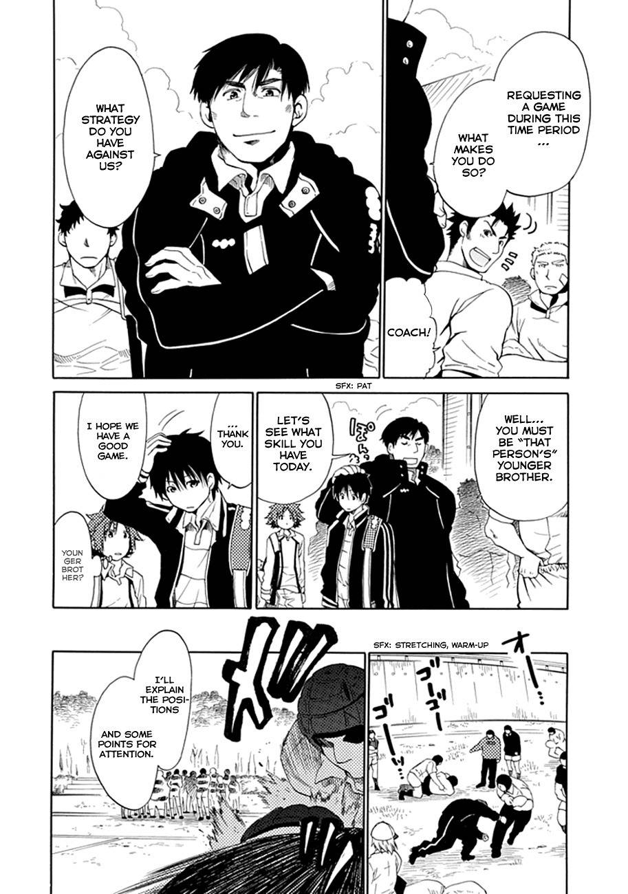 15: Meisetsu Kougyou Koukou Rugby Bu Chapter 3 page 22 - Chapter 3: Three Operations