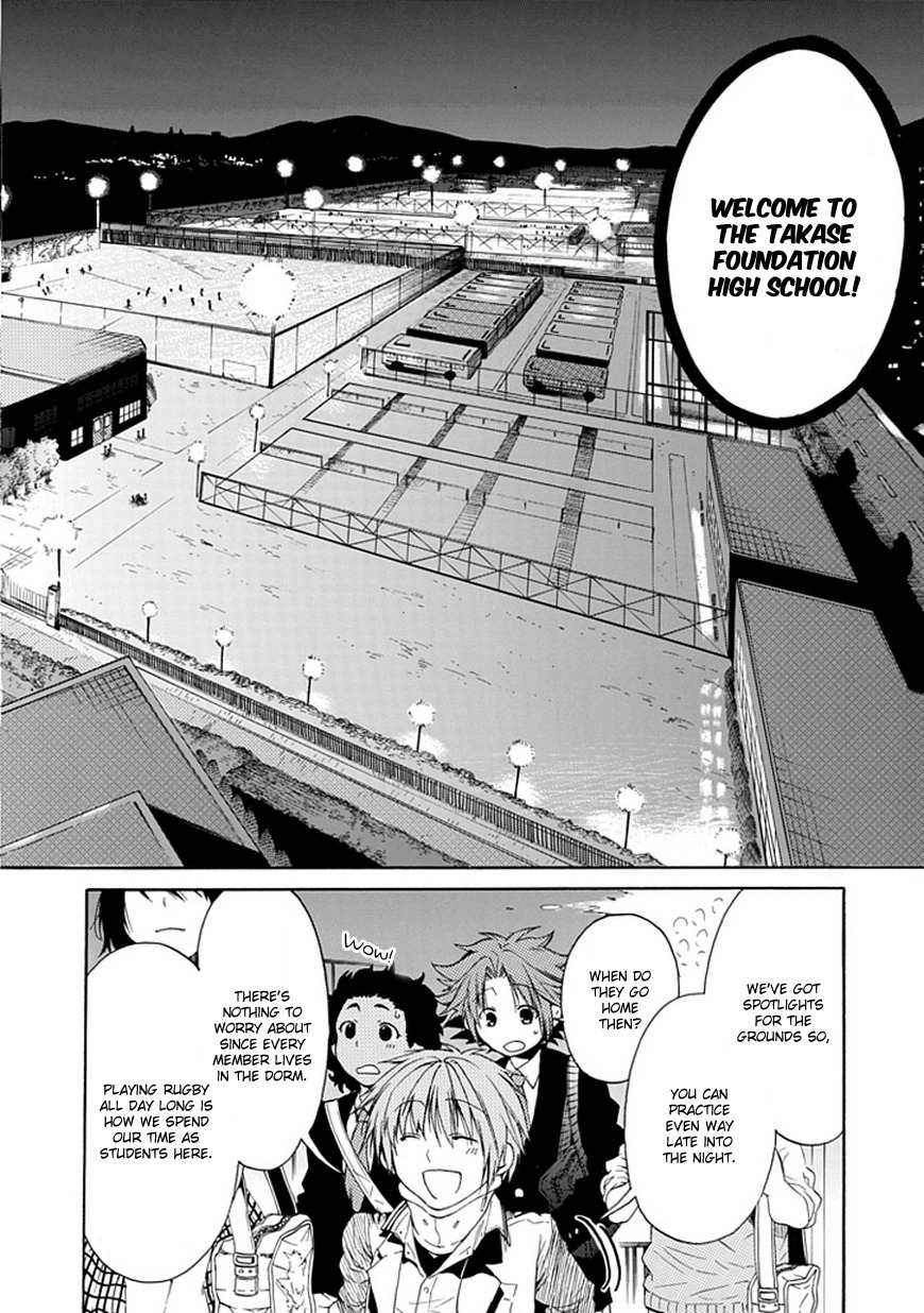 15: Meisetsu Kougyou Koukou Rugby Bu Chapter 6 page 11 - Chapter 6: Takase Foundation High
