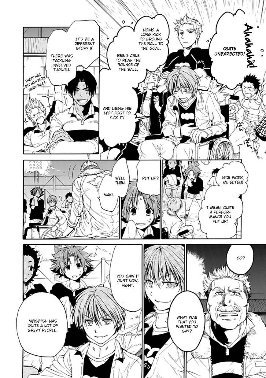 15: Meisetsu Kougyou Koukou Rugby Bu Chapter 6 page 37 - Chapter 6: Takase Foundation High