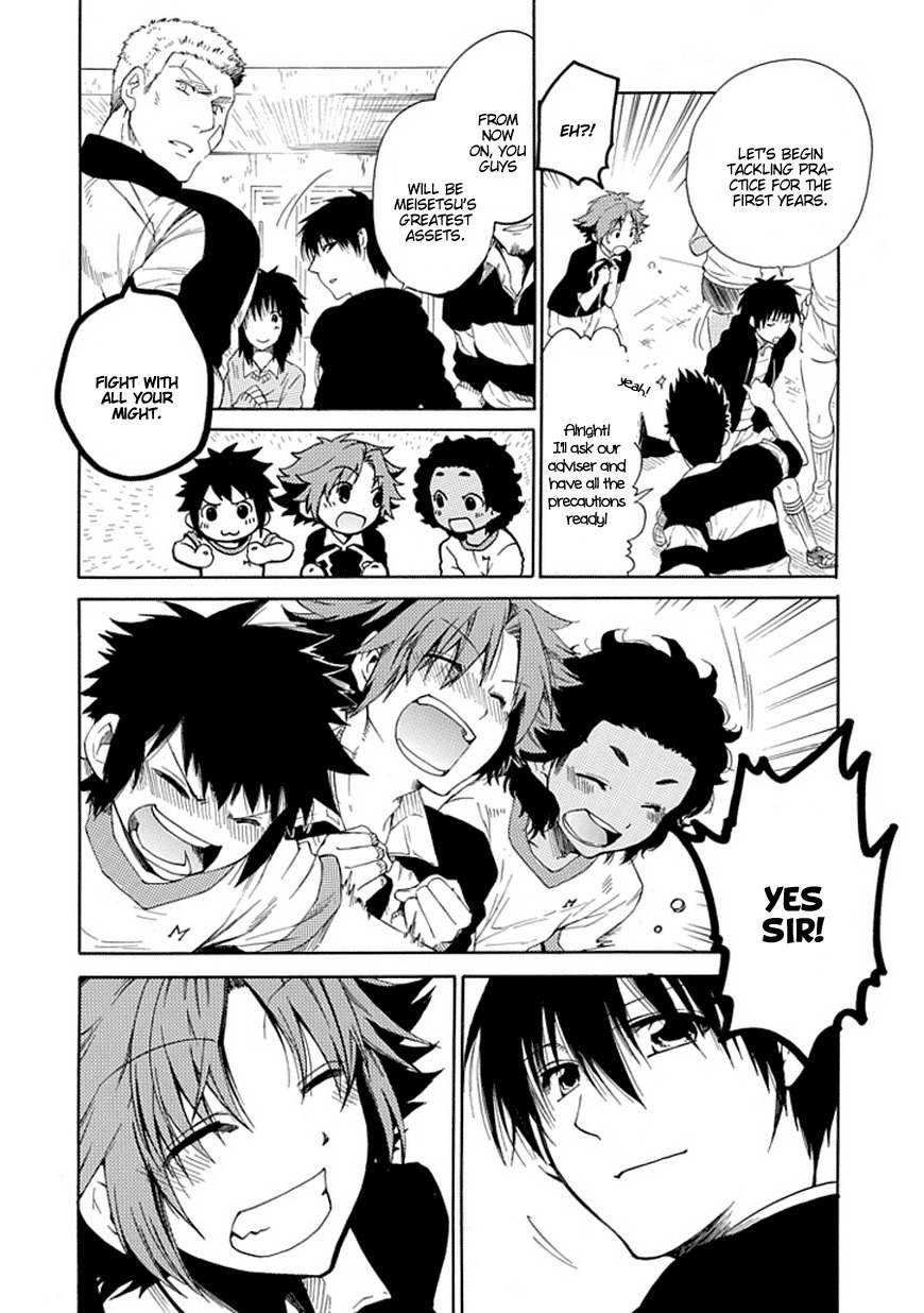 15: Meisetsu Kougyou Koukou Rugby Bu Chapter 7 page 20 - Chapter 7: The Weak and the Strong