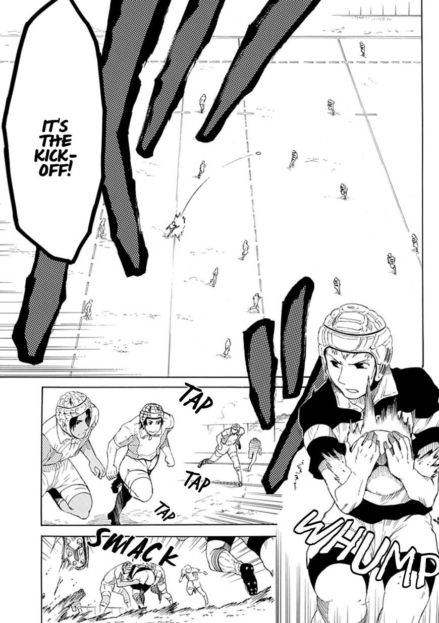 15: Meisetsu Kougyou Koukou Rugby Bu Chapter 8 page 11 - Chapter 8: Kick Off