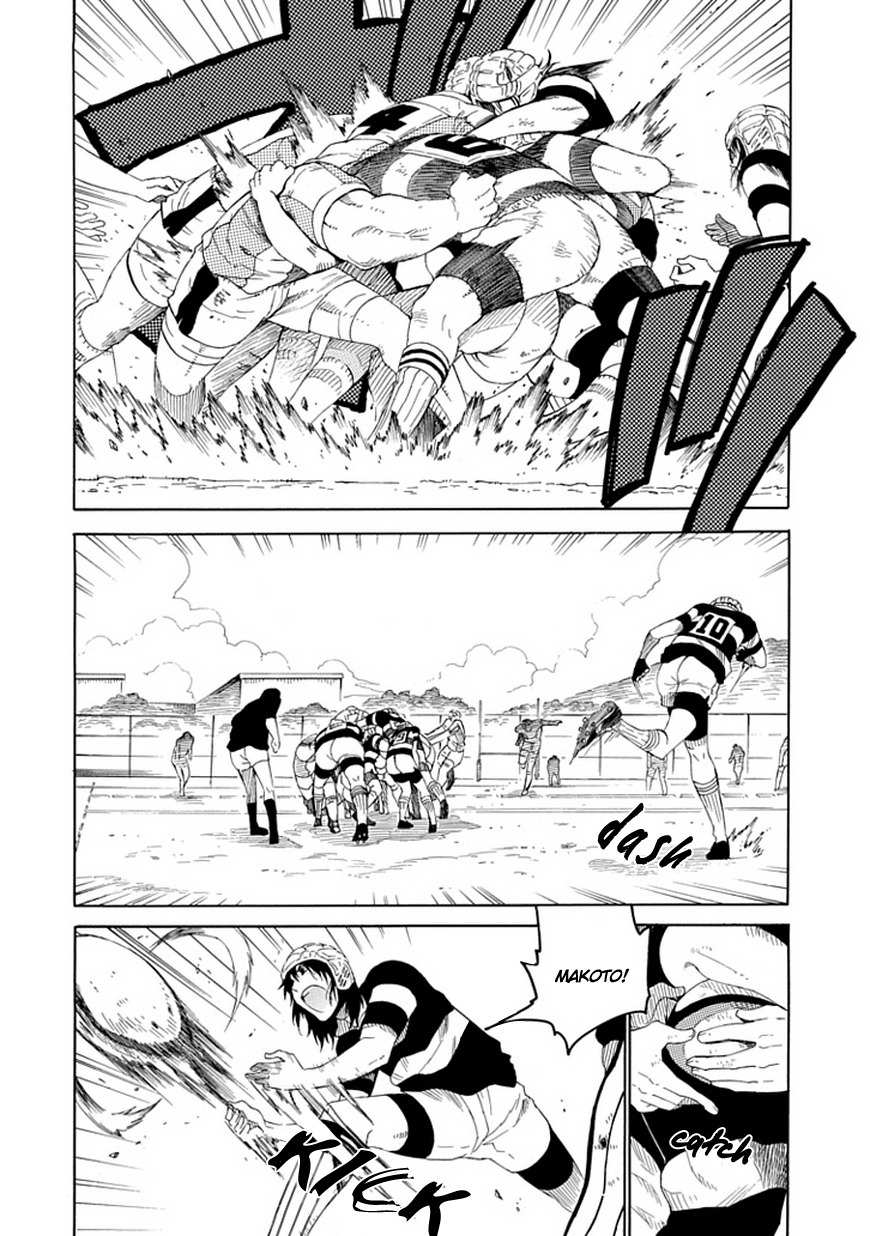 15: Meisetsu Kougyou Koukou Rugby Bu Chapter 8 page 12 - Chapter 8: Kick Off