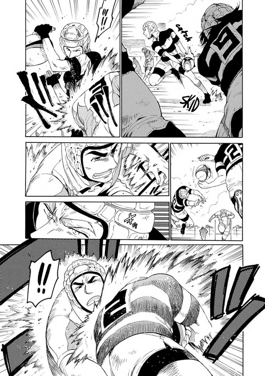 15: Meisetsu Kougyou Koukou Rugby Bu Chapter 8 page 13 - Chapter 8: Kick Off