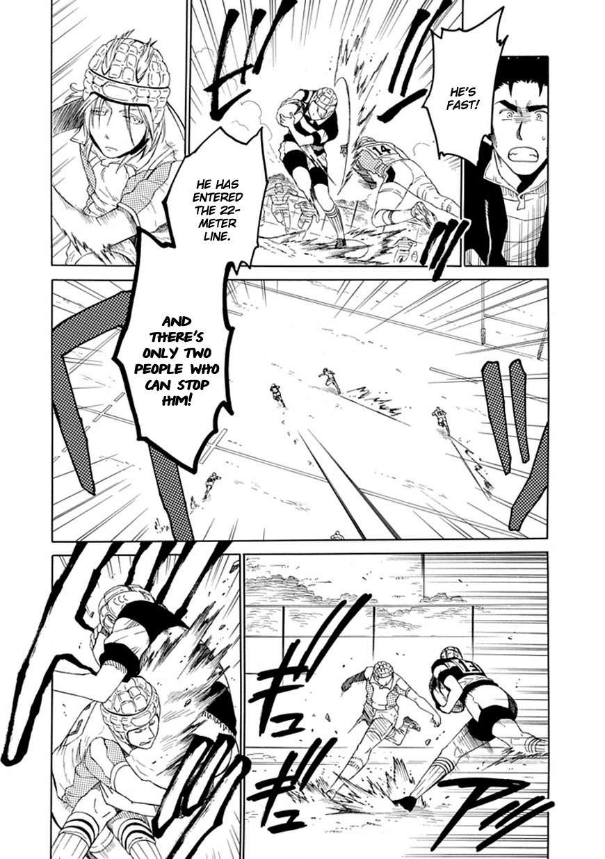 15: Meisetsu Kougyou Koukou Rugby Bu Chapter 8 page 19 - Chapter 8: Kick Off