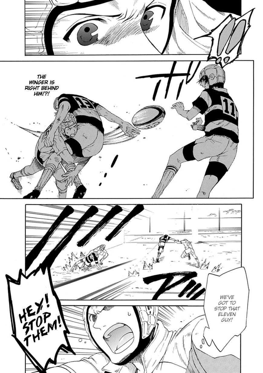 15: Meisetsu Kougyou Koukou Rugby Bu Chapter 8 page 20 - Chapter 8: Kick Off