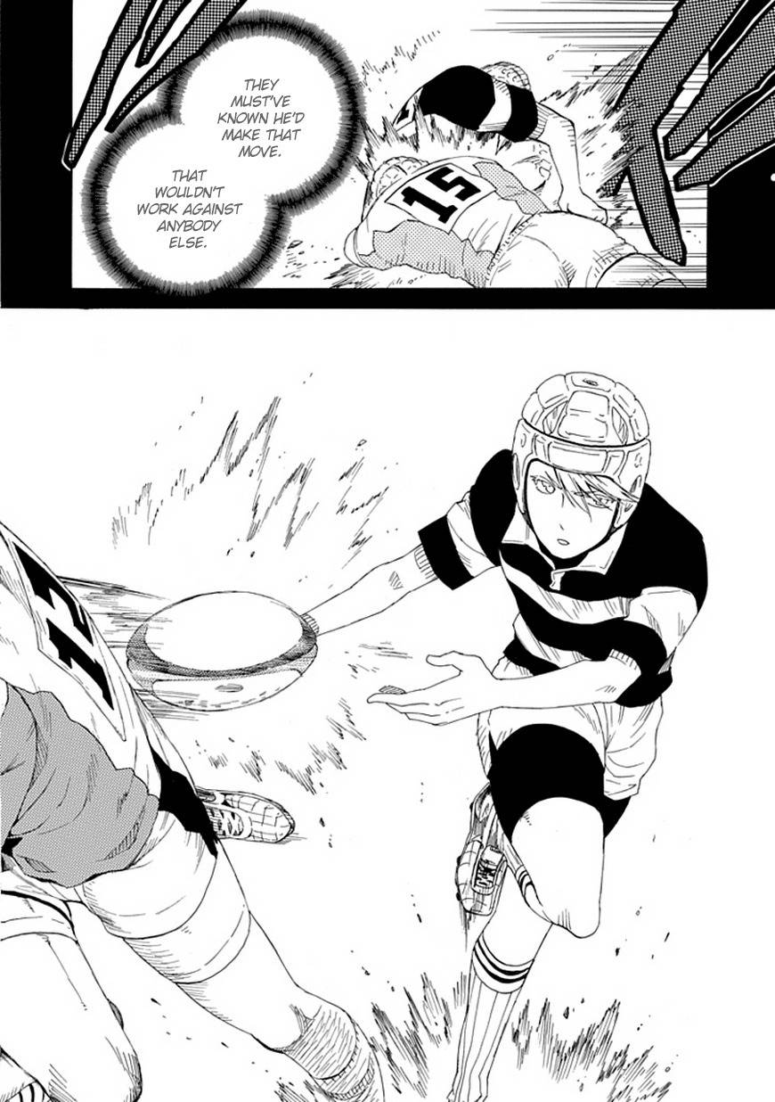 15: Meisetsu Kougyou Koukou Rugby Bu Chapter 8 page 21 - Chapter 8: Kick Off