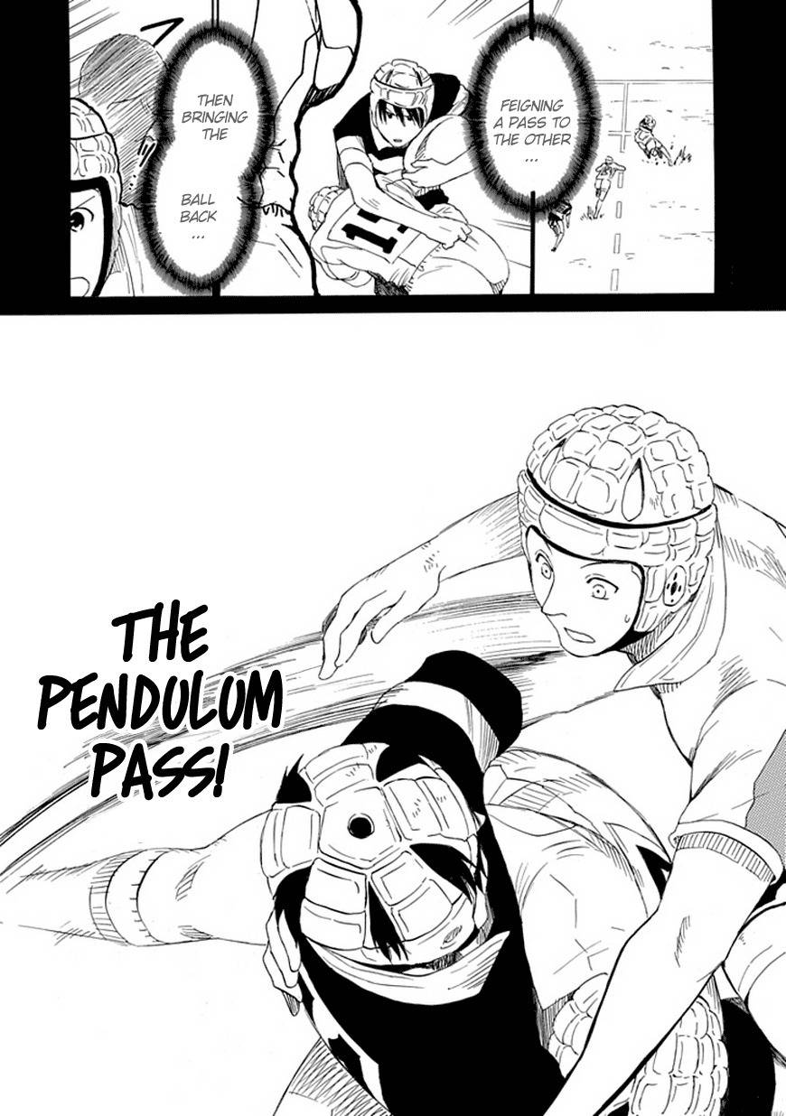 15: Meisetsu Kougyou Koukou Rugby Bu Chapter 8 page 22 - Chapter 8: Kick Off