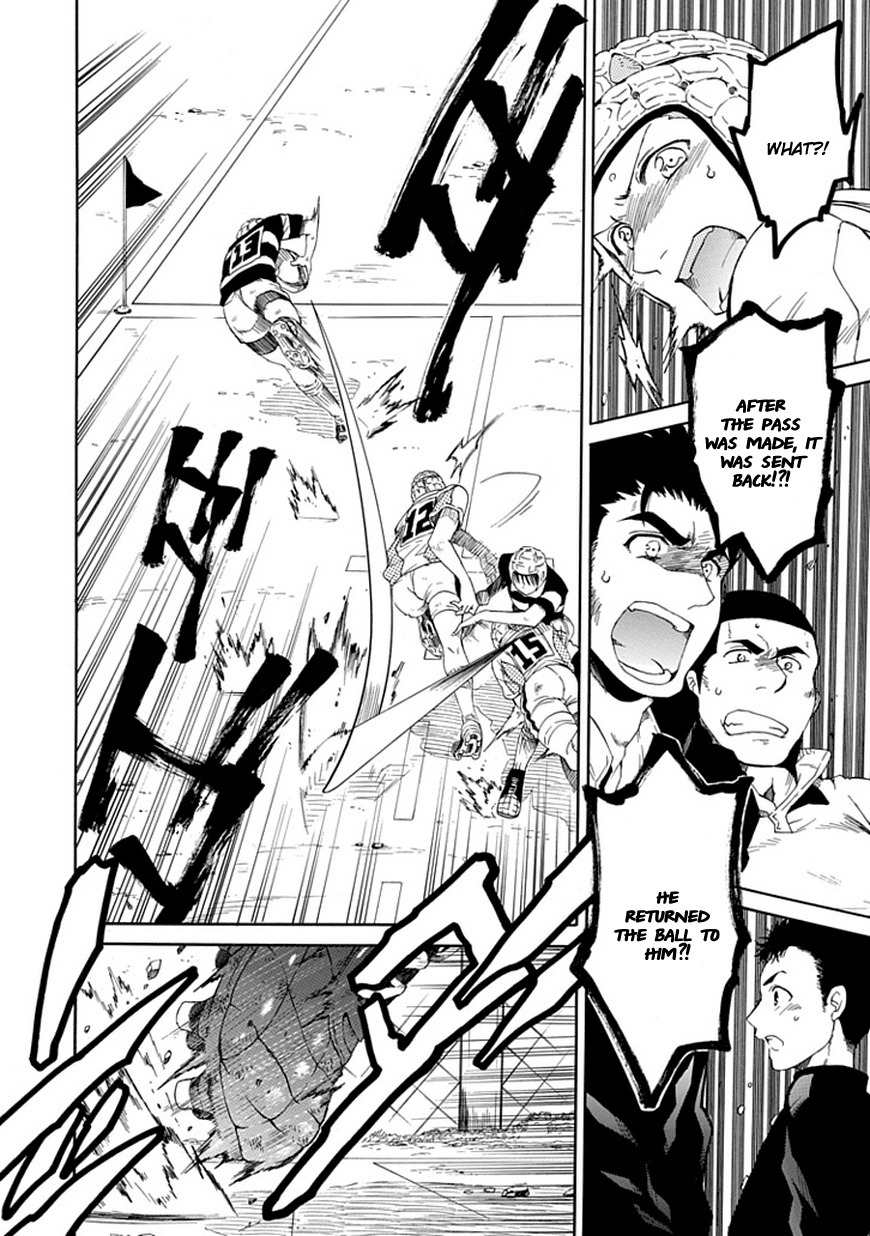 15: Meisetsu Kougyou Koukou Rugby Bu Chapter 8 page 23 - Chapter 8: Kick Off