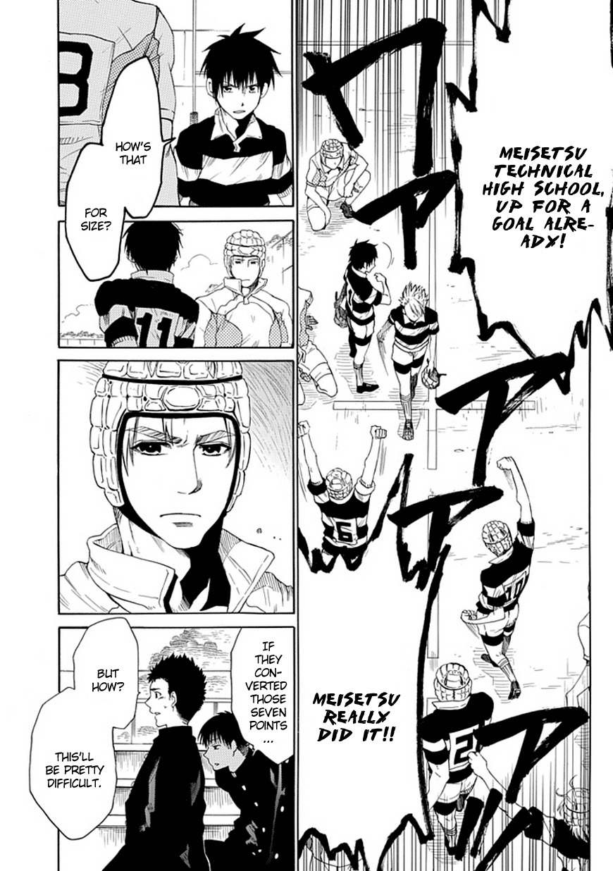 15: Meisetsu Kougyou Koukou Rugby Bu Chapter 8 page 26 - Chapter 8: Kick Off