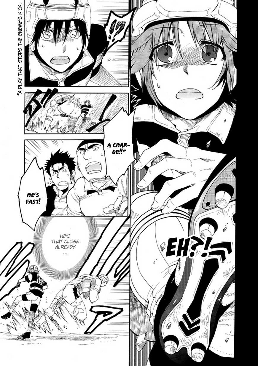 15: Meisetsu Kougyou Koukou Rugby Bu Chapter 8 page 32 - Chapter 8: Kick Off