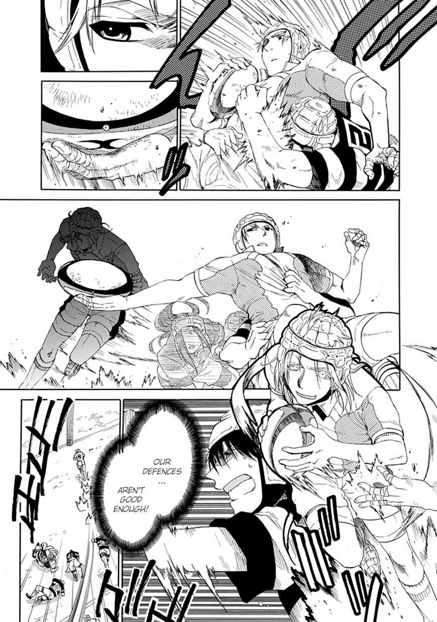 15: Meisetsu Kougyou Koukou Rugby Bu Chapter 8 page 34 - Chapter 8: Kick Off