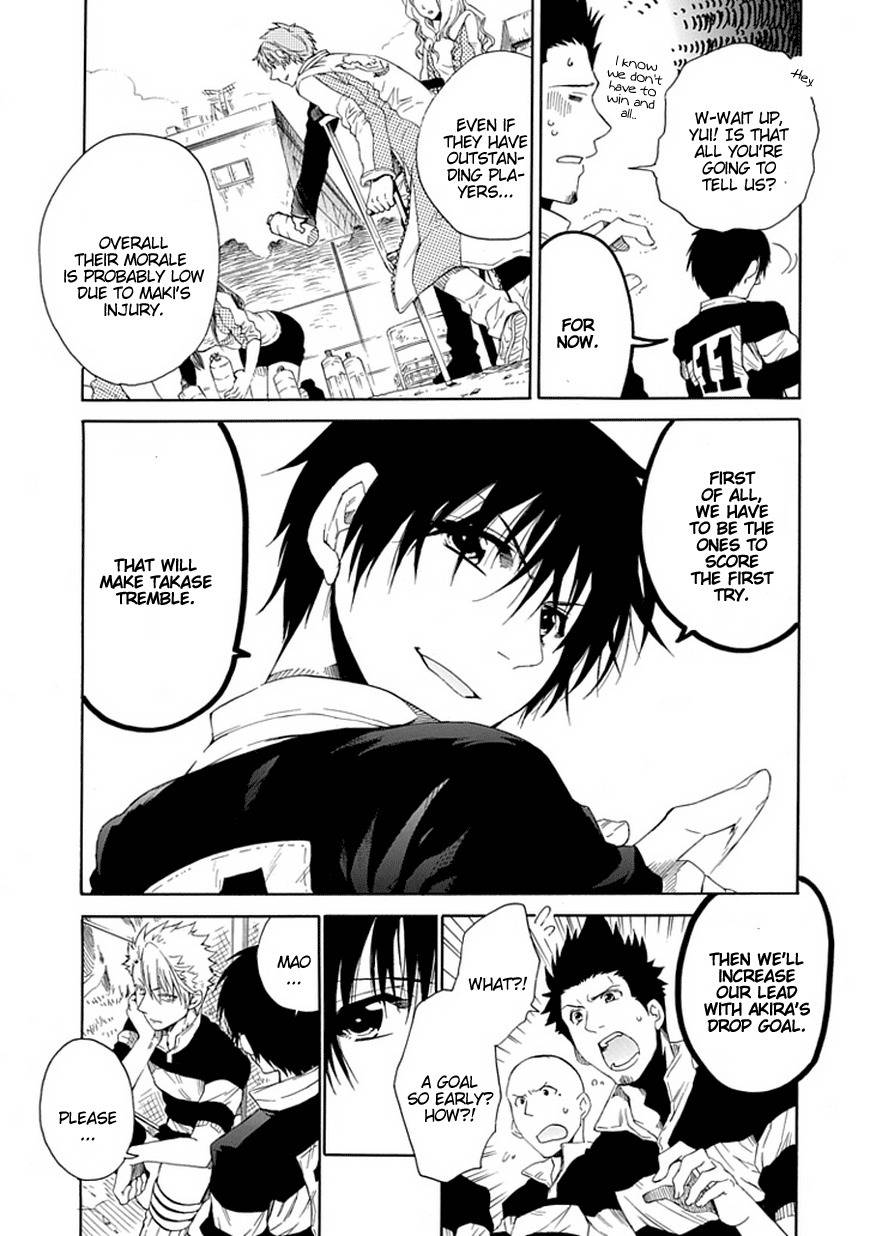 15: Meisetsu Kougyou Koukou Rugby Bu Chapter 8 page 7 - Chapter 8: Kick Off