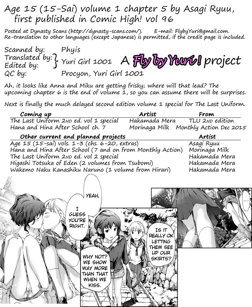15-sai (ASAGI Ryuu) Chapter 5 page 28 - Chapter 5