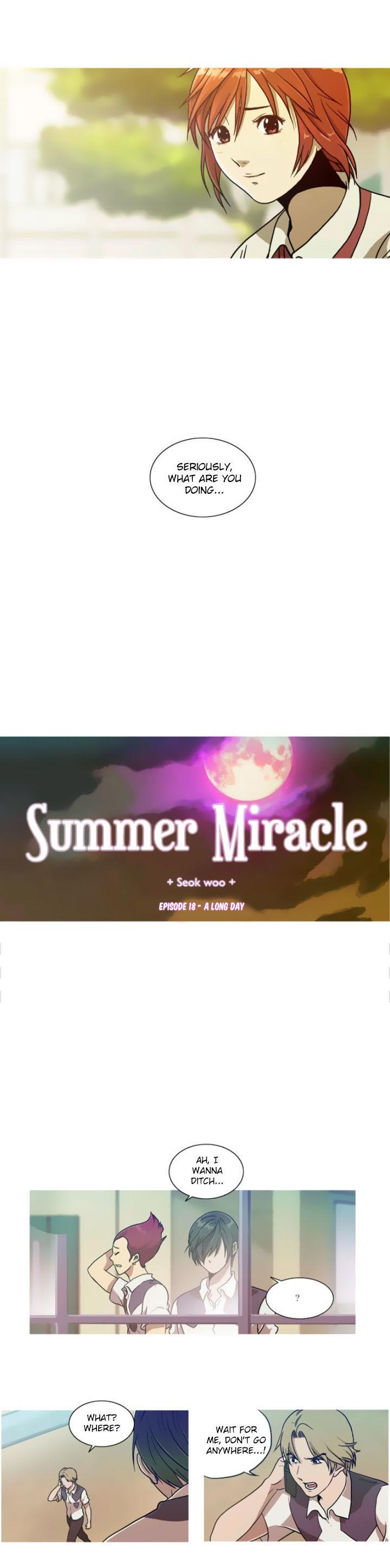 17 Years Old, That Summer Day's Miracle Chapter 18 page 4 - Chapter 18