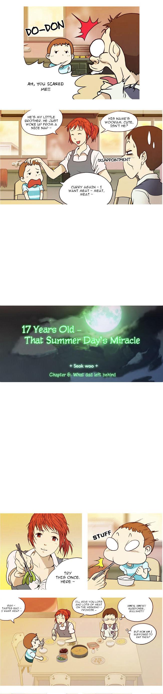 17 Years Old, That Summer Day's Miracle Chapter 6 page 5 - Chapter 6 : What Dad Left Behind