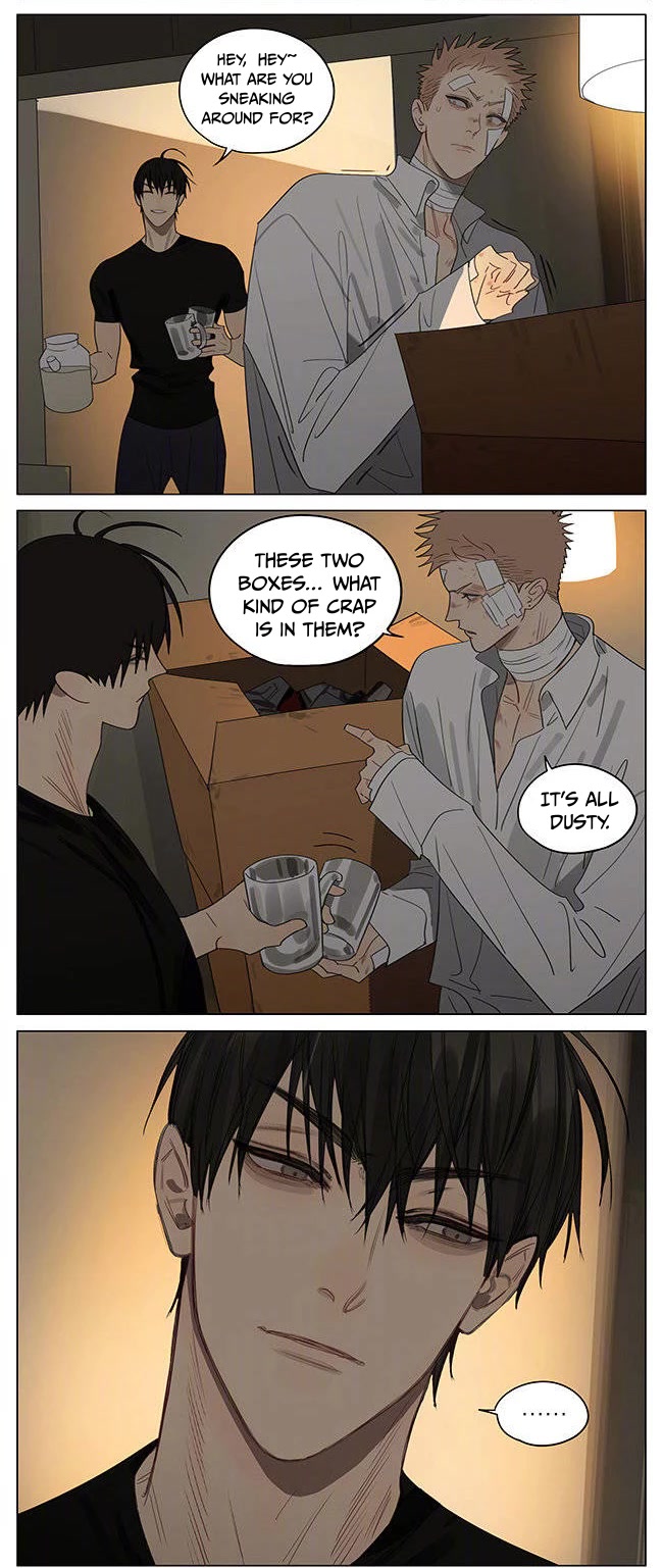 19 Days Chapter 388 page 2 - Chapter 388: “Stuff from the past” / Balcony