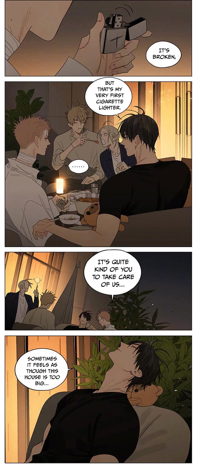 19 Days Chapter 388 page 5 - Chapter 388: “Stuff from the past” / Balcony