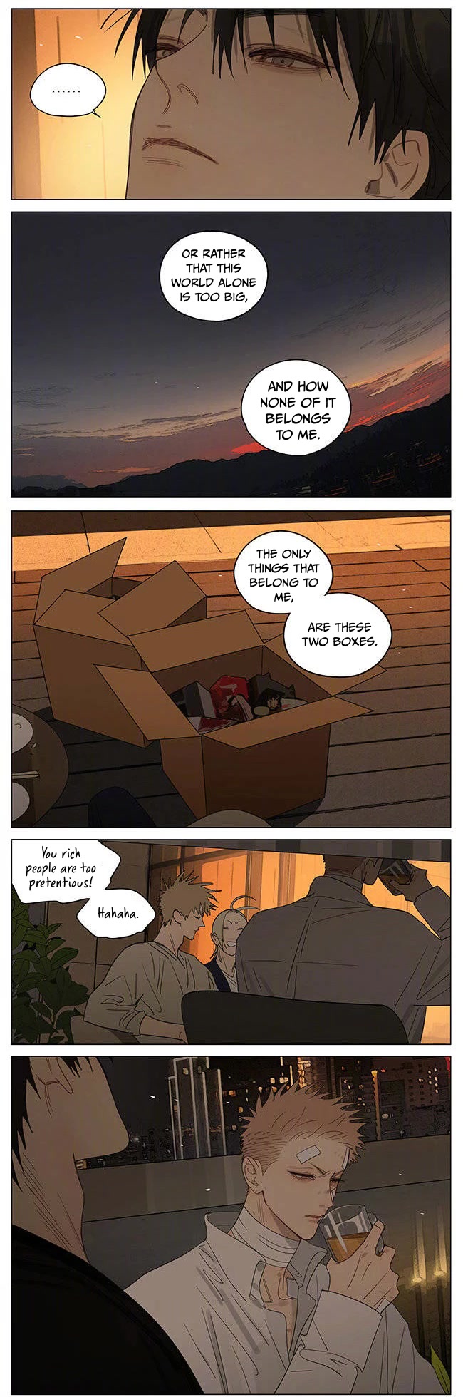19 Days Chapter 388 page 6 - Chapter 388: “Stuff from the past” / Balcony
