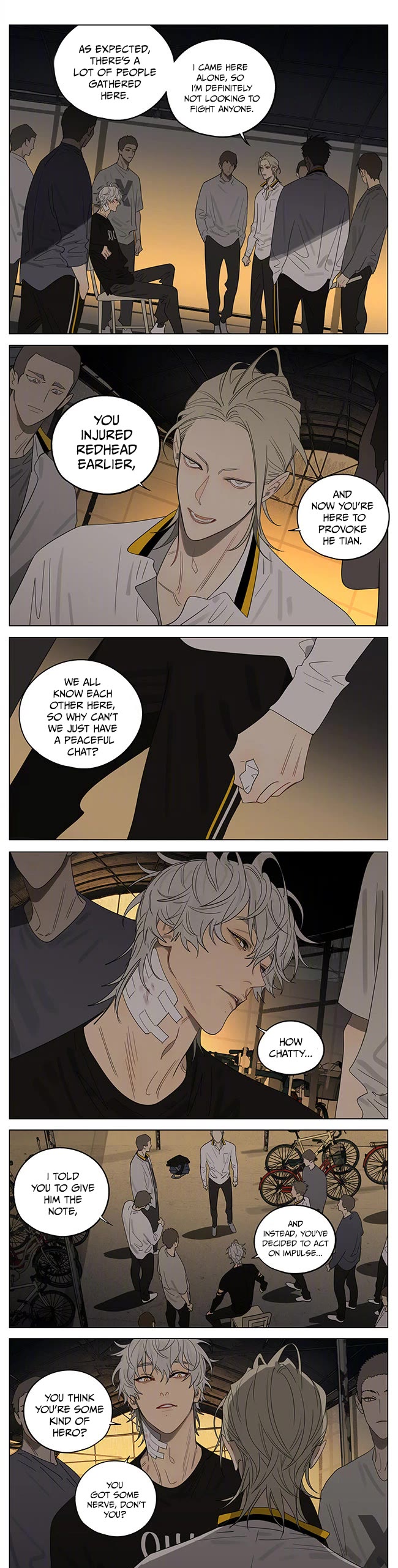 19 Days Chapter 400 page 1 - Chapter 400: Let's Talk / Stop