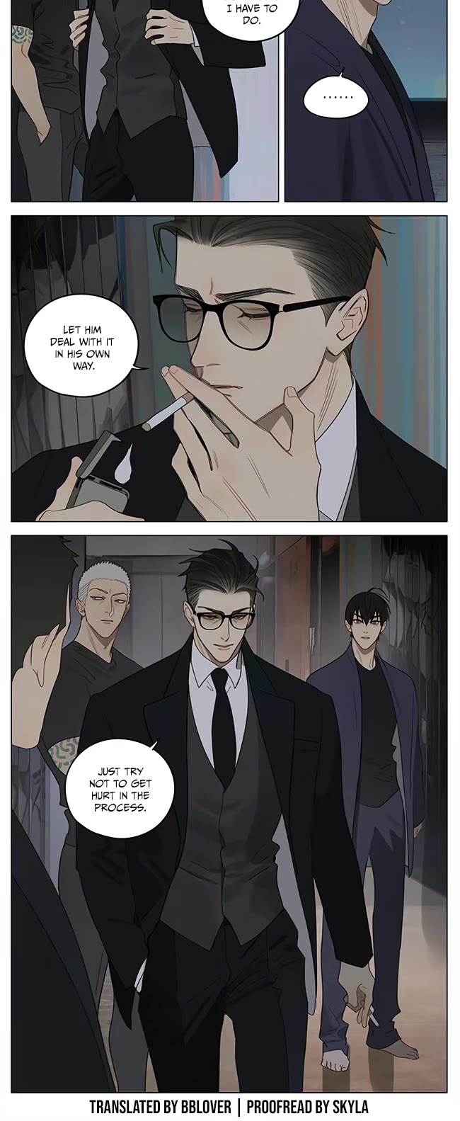 19 Days Chapter 404 page 6 - Chapter 404: “I want to be with you.” / “Deal with it your own way, don’t get hurt.”