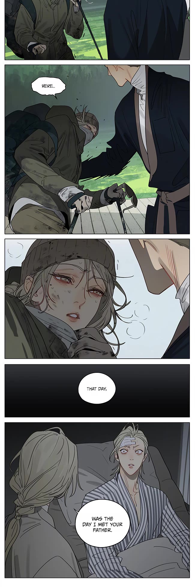 19 Days Chapter 409 page 3 - Chapter 409: “That day was the day I met your father.” / Heartbeat