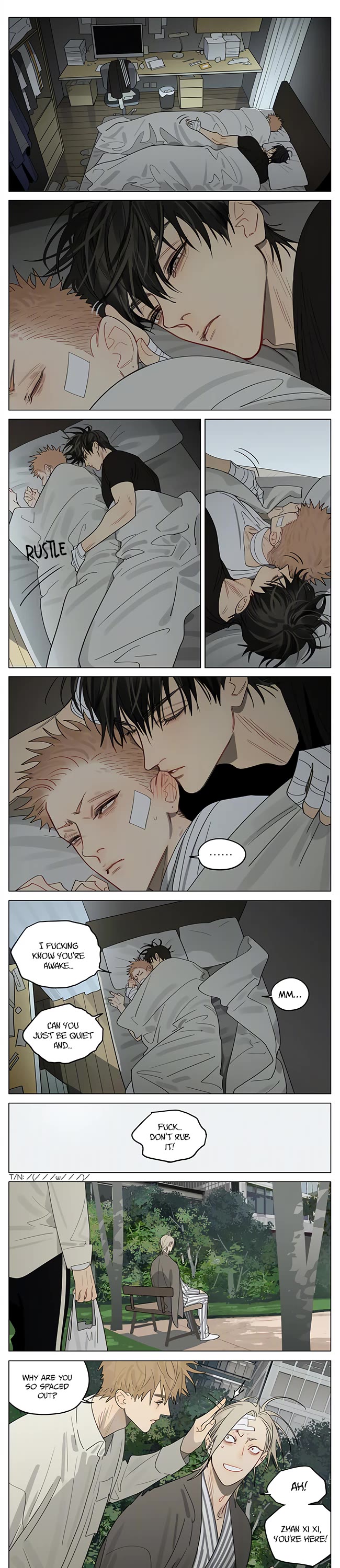 19 Days Chapter 411 page 1 - Chapter 411: Distant Person / “If everyone saw me as the bad guy, would you leave me?”
