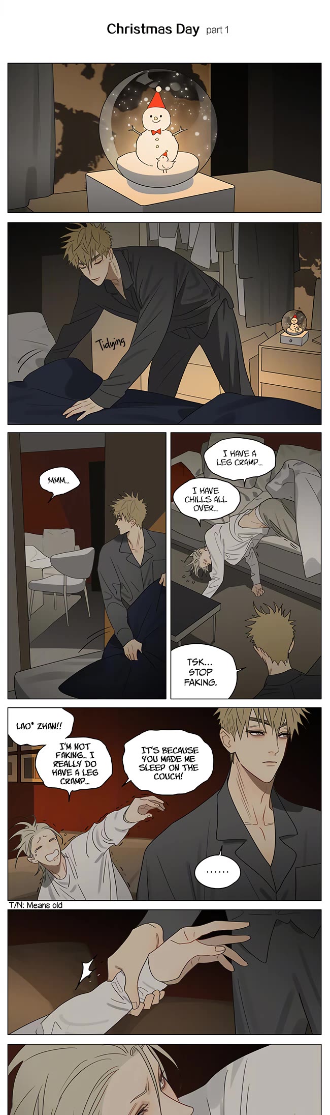 19 Days Chapter 412 page 1 - Chapter 412: Christmas Day Part 1/2