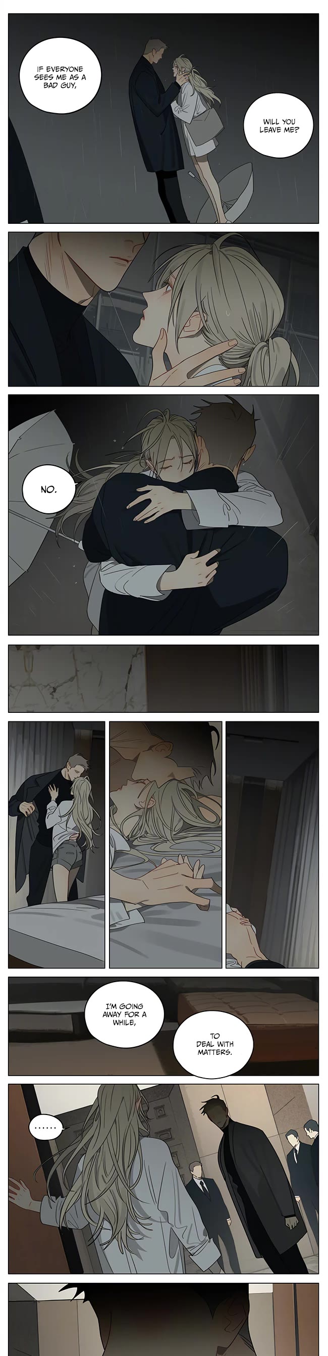 19 Days Chapter 413 page 1 - Chapter 413: “When I come back, marry me.” / Departure