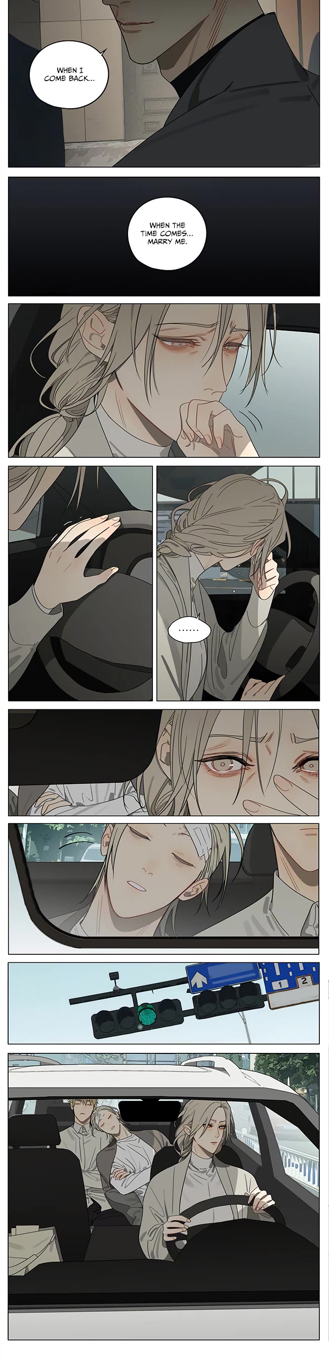 19 Days Chapter 413 page 2 - Chapter 413: “When I come back, marry me.” / Departure