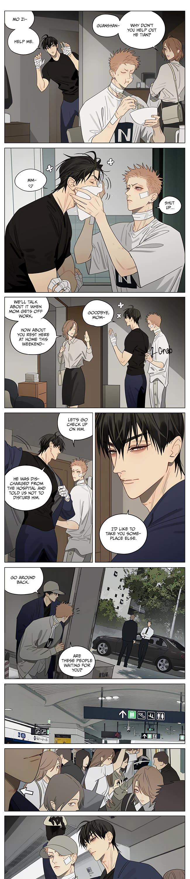19 Days Chapter 413 page 4 - Chapter 413: “When I come back, marry me.” / Departure