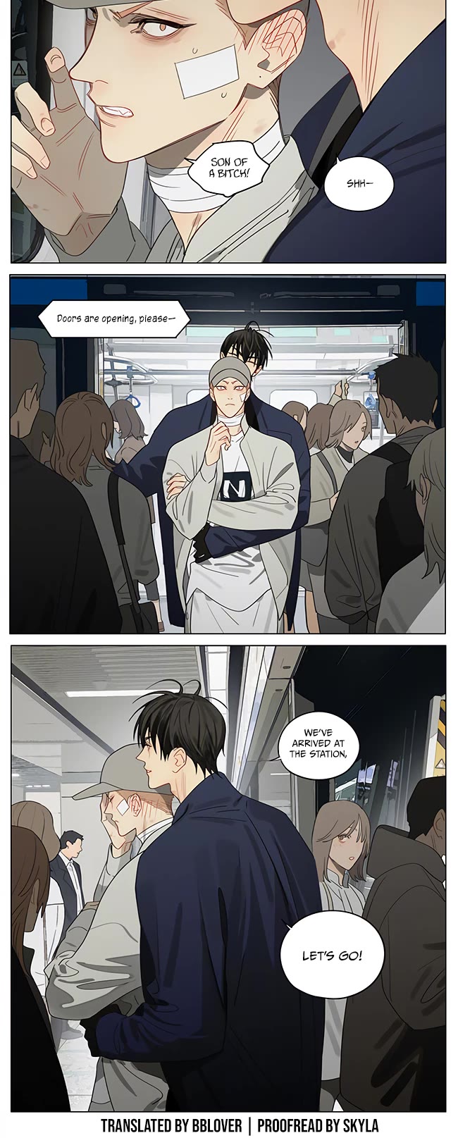 19 Days Chapter 413 page 6 - Chapter 413: “When I come back, marry me.” / Departure