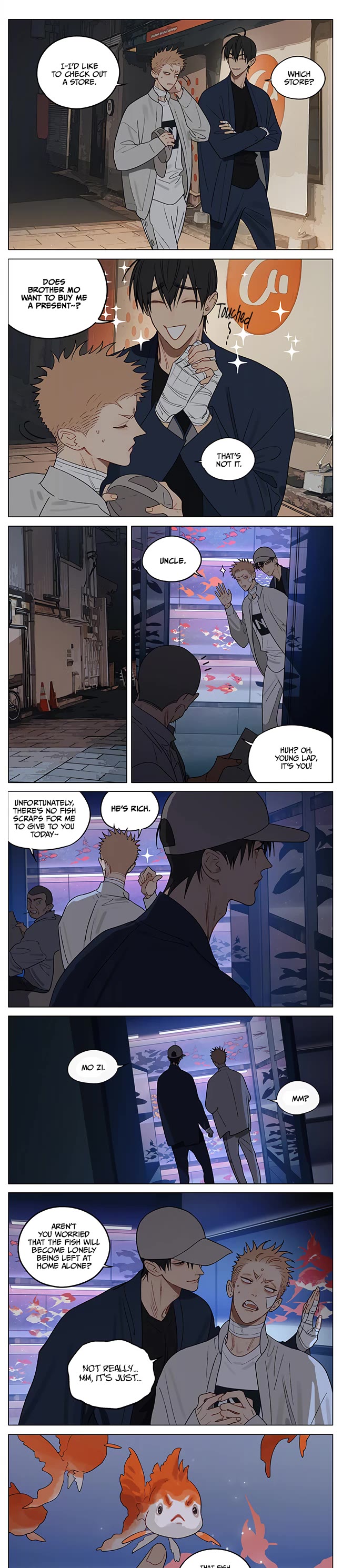 19 Days Chapter 421 page 2 - Chapter 421: Goldfish Store