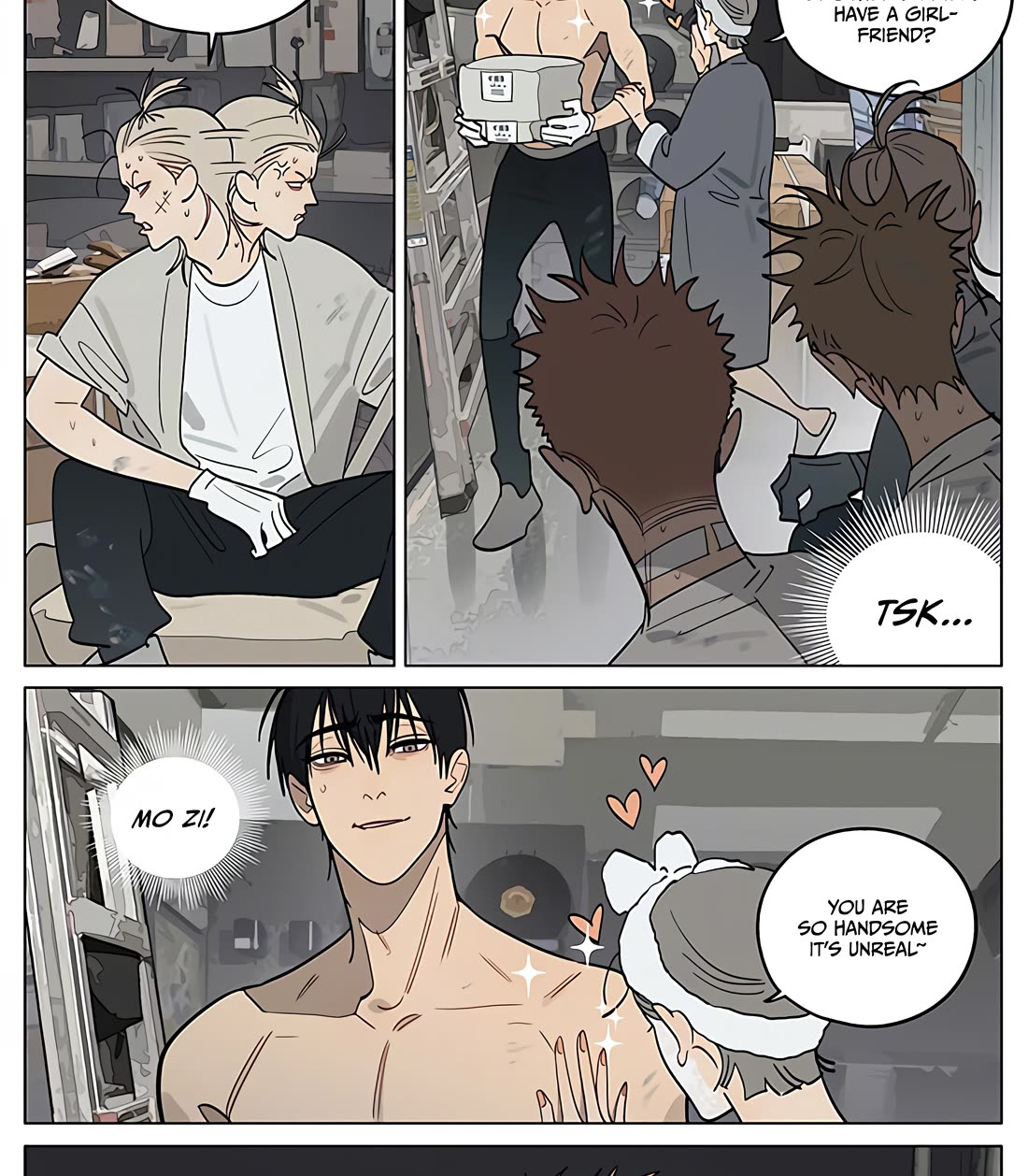 19 Days Chapter 442 page 10 - Chapter 442: Reassuring Dominance / Men who act Cute