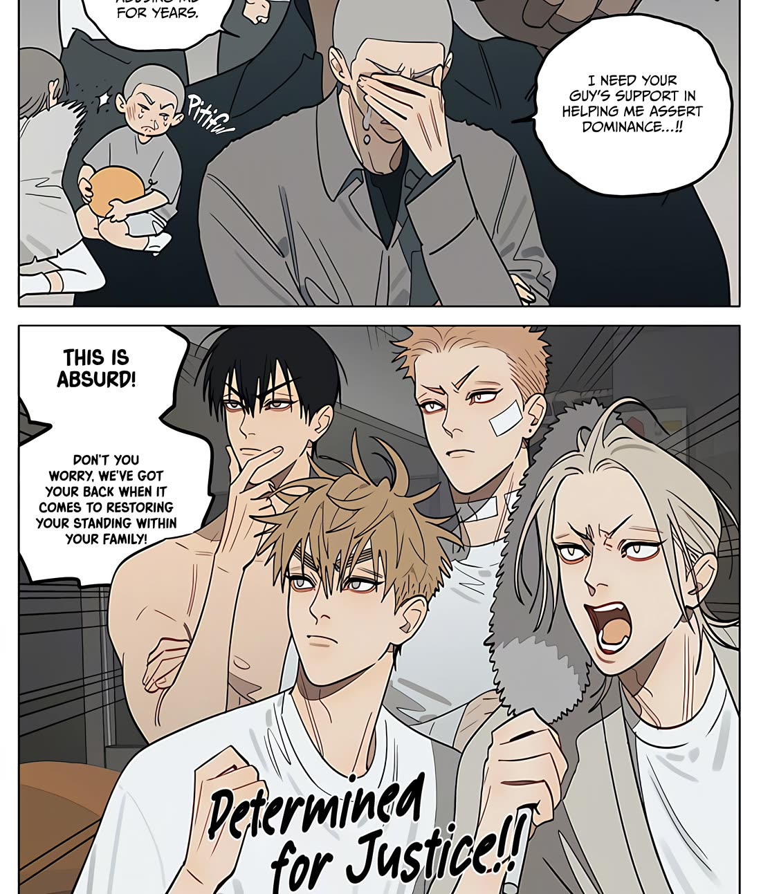 19 Days Chapter 442 page 3 - Chapter 442: Reassuring Dominance / Men who act Cute