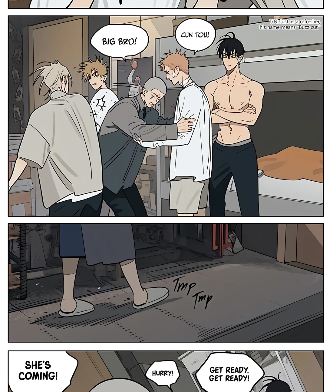 19 Days Chapter 442 page 4 - Chapter 442: Reassuring Dominance / Men who act Cute