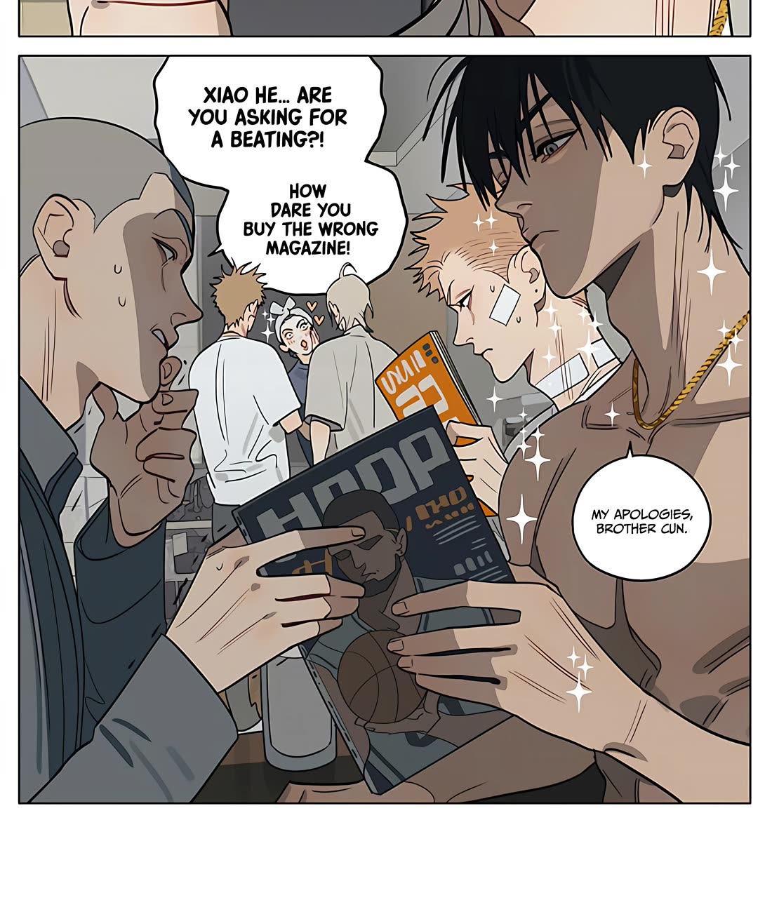 19 Days Chapter 442 page 7 - Chapter 442: Reassuring Dominance / Men who act Cute