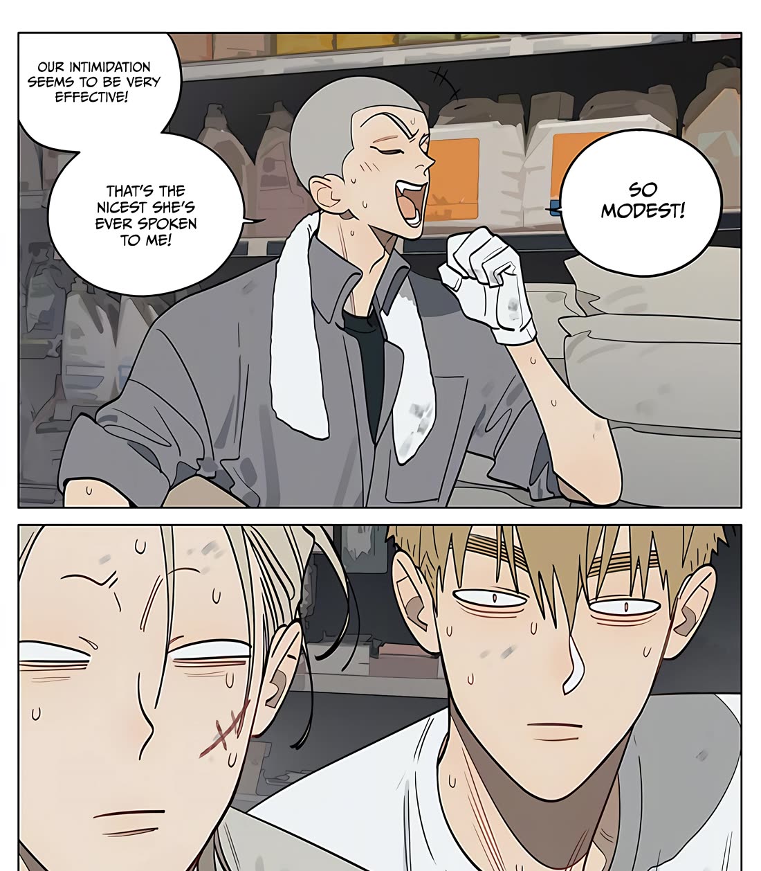 19 Days Chapter 442 page 8 - Chapter 442: Reassuring Dominance / Men who act Cute