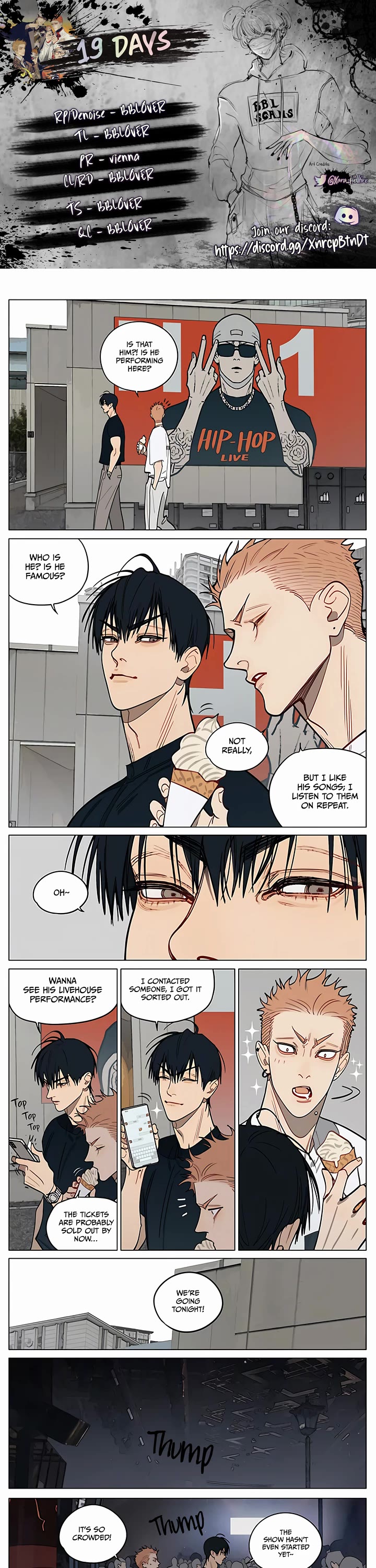 19 Days Chapter 452 page 1 - Chapter 452: Concert with Little Mo & He Tian